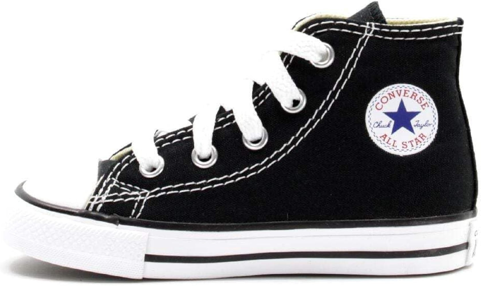 Amazon.com | Converse Kids' Chuck Taylor All Star High Top, Black, 6 Toddler | Sneakers | Amazon (US)