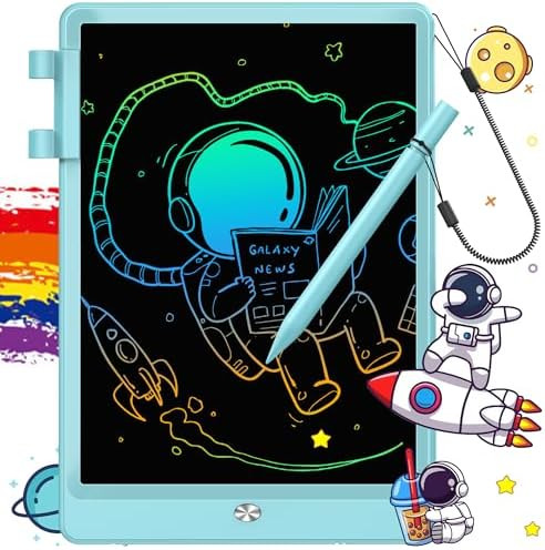 FLUESTON LCD Writing Tablet, 10 Inch Doodle Board Toys Gifts for 3-8 Year Old Girls Boys, Colorfu... | Amazon (US)