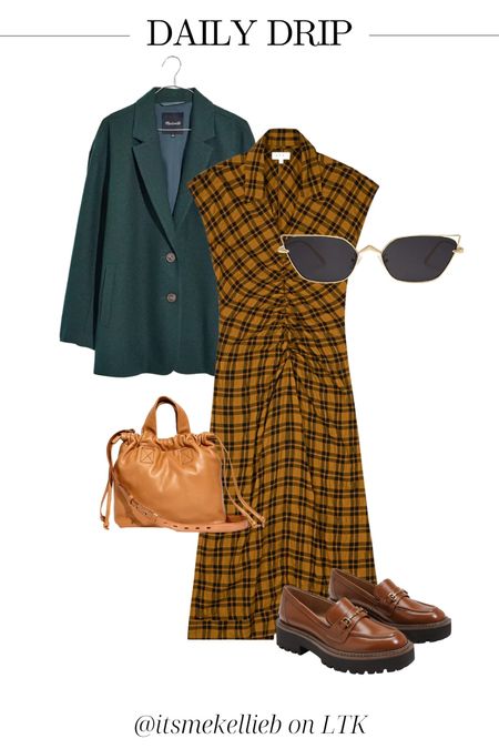 Perfect fall outfit for cool girl | plus size fall outfit | dress and jacket | in style 

#LTKshoecrush #LTKstyletip #LTKbeauty