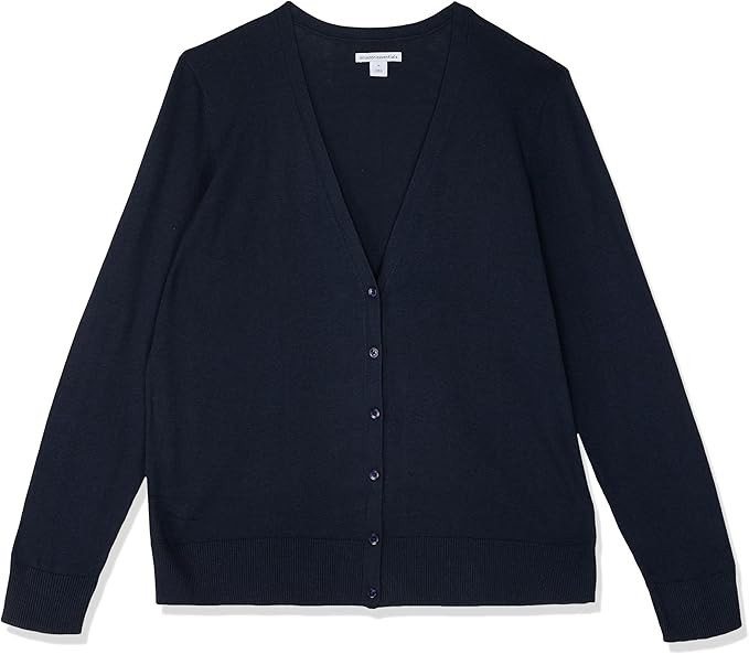 Amazon Essentials Women's Lightweight V-Neck Cardigan Sweater (Available in Plus Size) | Amazon (US)