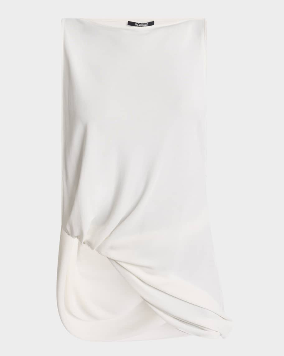 Peplo Cutout Asymmetric Tank Top | Neiman Marcus