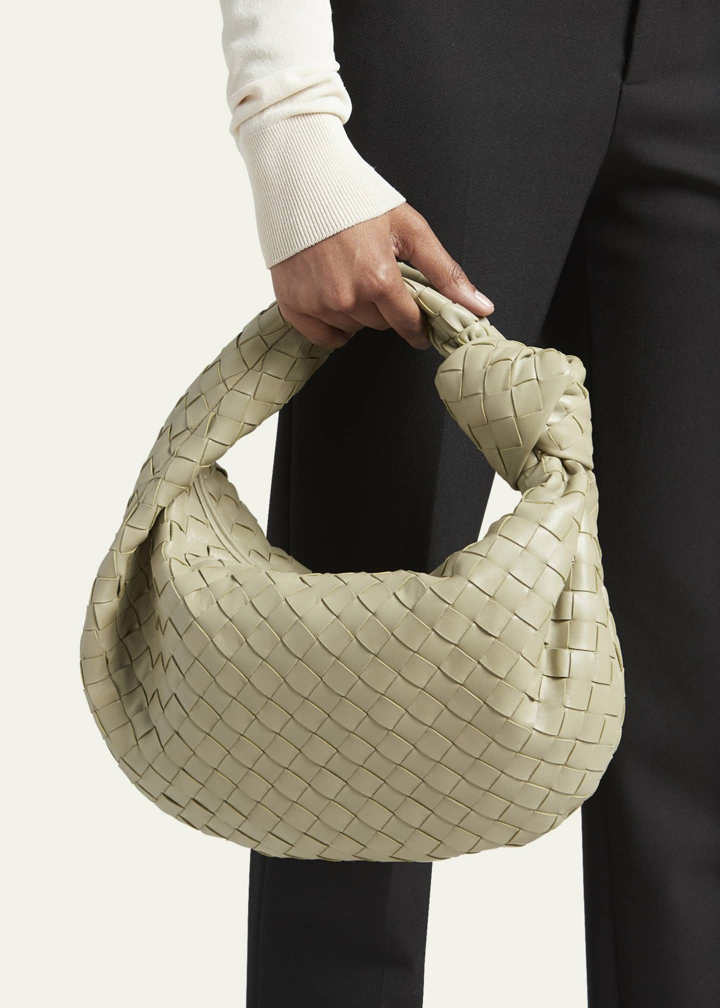 Bottega Veneta Jodie Teen Intrecciato Napa Shoulder Bag | Bergdorf Goodman