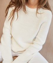 Cotton Fisherman Sweater | Jenni Kayne