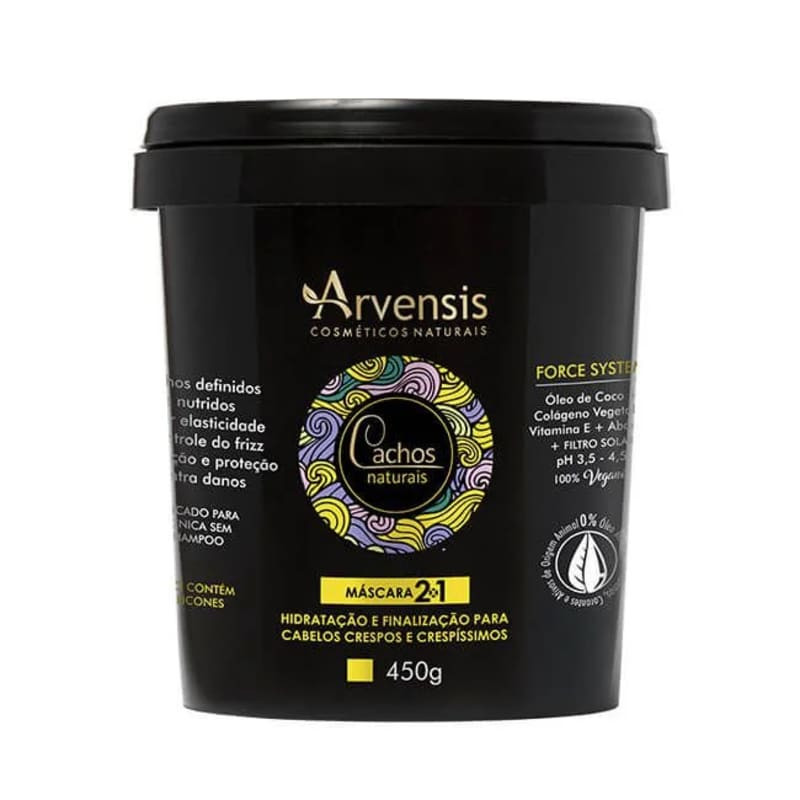 Arvensis Cosméticos Naturais Cachos Naturais Crespos e Crespíssimos 2x1
             - Máscara... | Beleza Na Web (BR)
