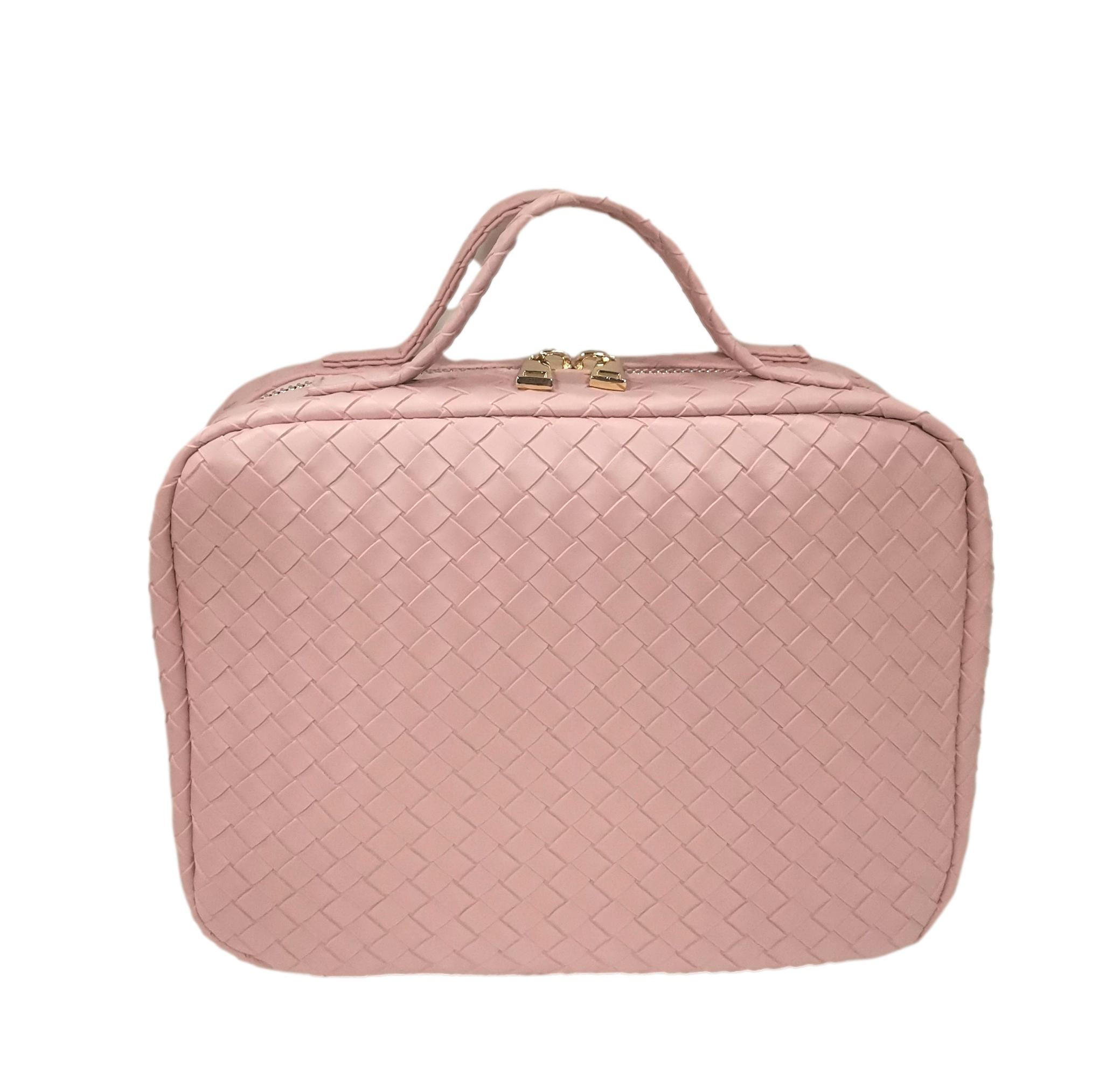 LUXE TRVL CASE - TRAME WOVEN PINK SAND  NEW!! | TRVL DESIGN