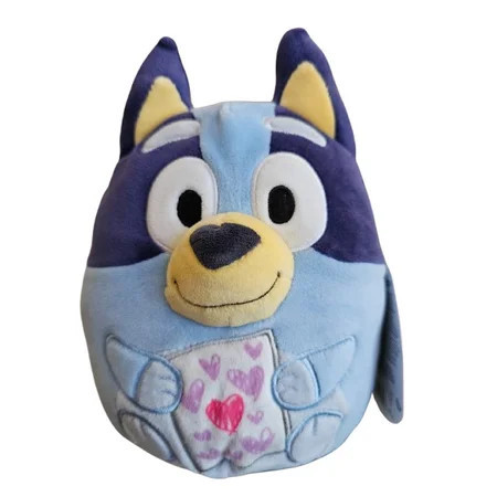 Squishmallows Bluey Valentines 7 inch Collectible Soft & Squishy Food Stuffed - Add to Your Squad - Gift for Kids, Girls & Boys | Walmart (US)