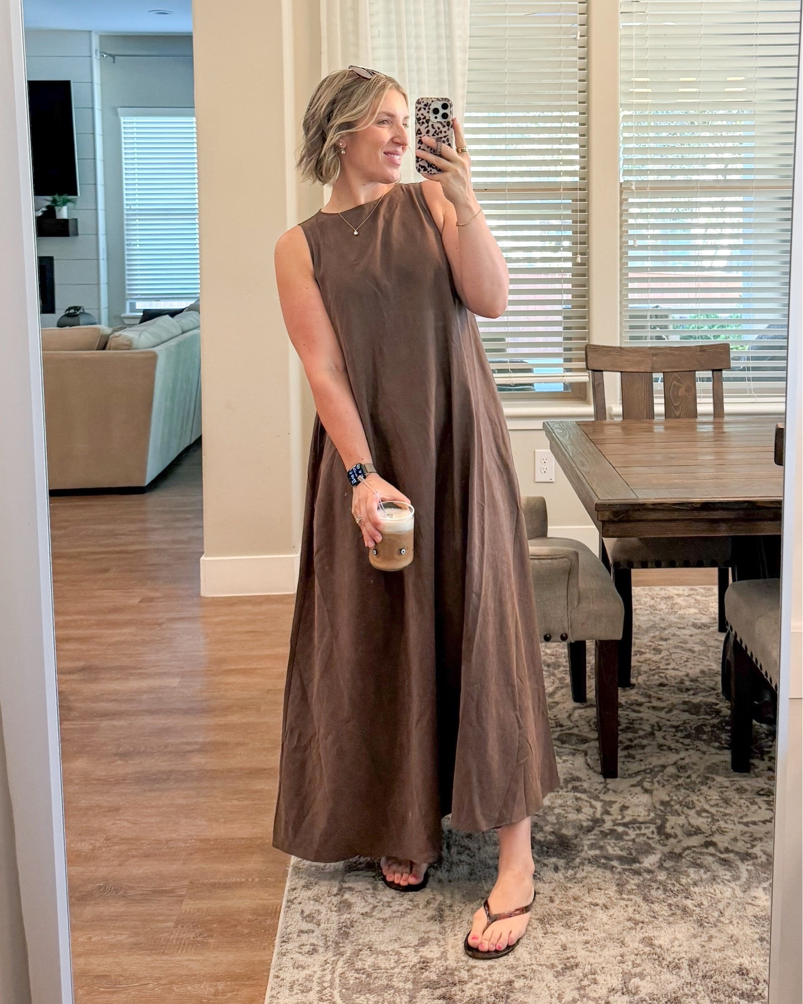 The dress is still available in a small and a medium. I wore it yesterday and got three compliments and Trader Joe’s alone. The texture is nice and it hangs beautifully. It’s giving anthropology vibes but a target price point.

#LTKdayinmylife #LTKmomlife