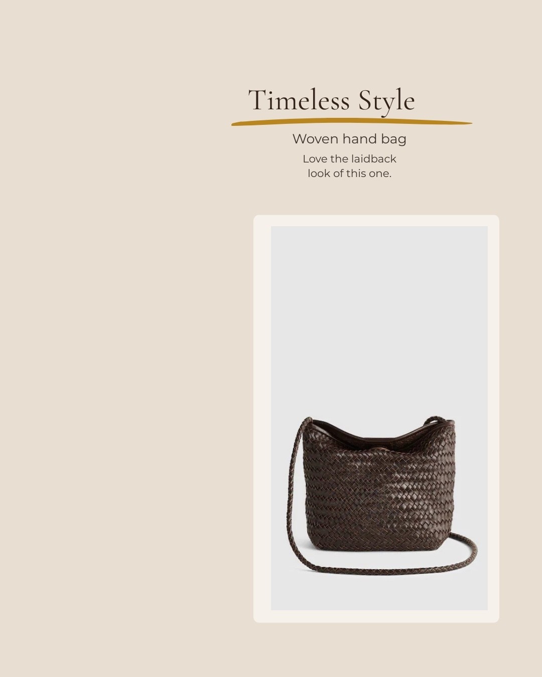 Woven bags ideal for spring 

#LTKgrwm #LTKSpringSale #LTKootd