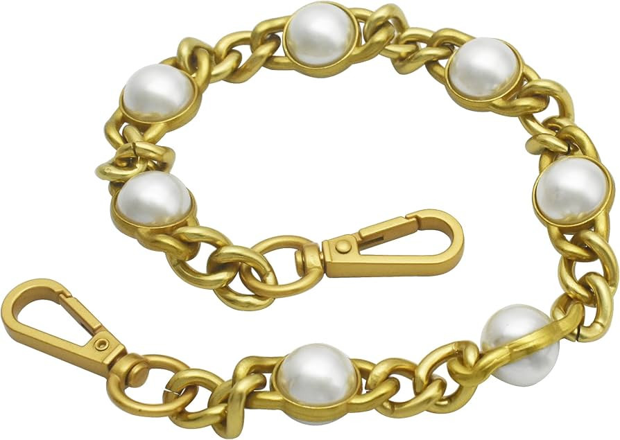 Bytiyar 14" Purse Chain Short Strap Extender Replacement Bag Attachment and Accessories, Brass Go... | Amazon (US)