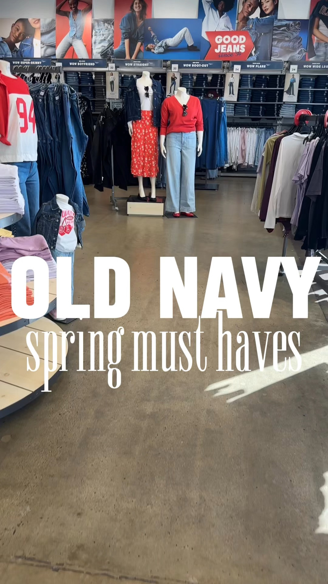 Old Navy Spring must haves! 🌸🍒💙 sound the cutest spring new arrivals at Old Navy! Loving all the detail and fun styles! Most of it came home with me 😊

Follow me for more affordable fashion and spring style inspo! 

Wearing:
Daisy jeans – size 4 
Daisy denim shirt – size medium 
Bestie T-shirt – size medium
Gauze dress – size small 
Barrel jeans – size 4 
Graphic T – size small 
Cherry sweatshirt – size medium but grabbed a small
Tee shirt dress- size small
Eyelet tee- size small
Cherry top- size medium 

#LTKStyleTip #LTKWatchNow #LTKOver40