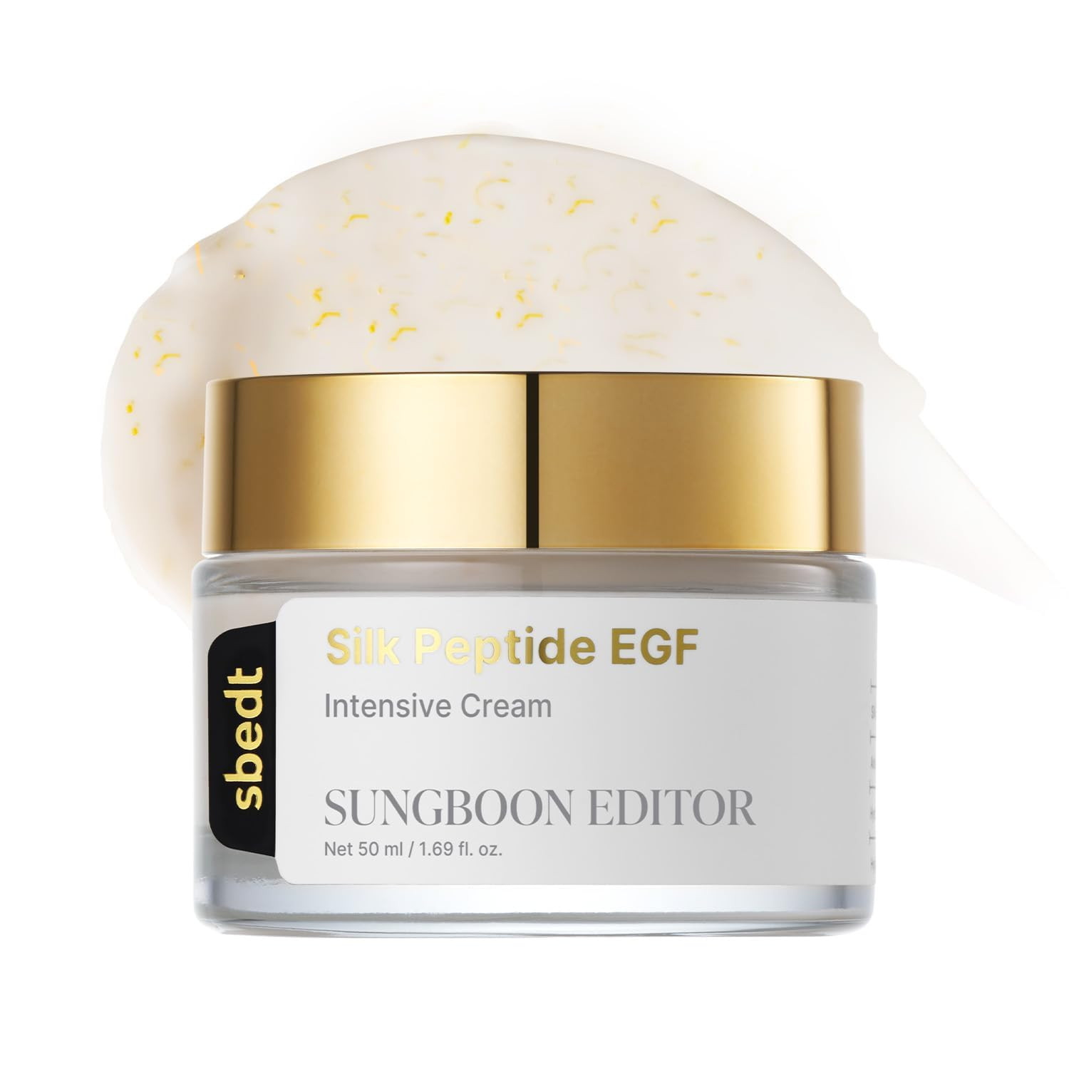 SUNGBOON EDITOR Silk Peptide EGF Cream with Copper Peptides, Volufiline & Patented Peptide Complex | Face Moisturizer for Fine Lines & Dry Skin, Firm-looking & Hydration | Korean Skin Care 1.69fl oz | Amazon (US)