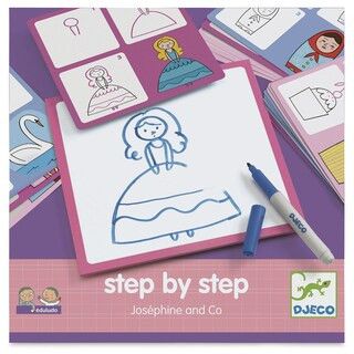 Djeco Step by Step Drawing Kit - Josephine and Co | Michaels | Michaels Stores