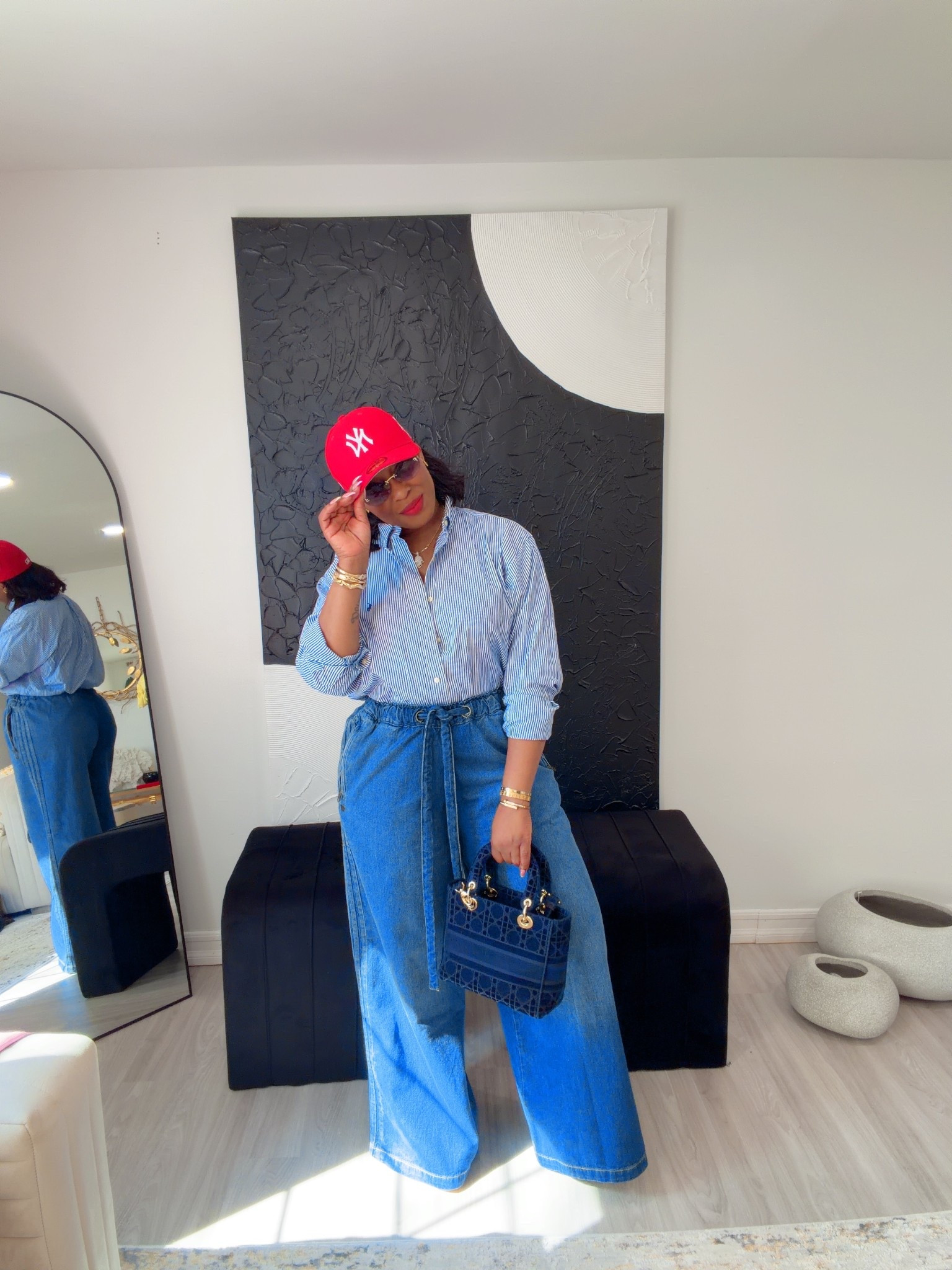 Casual fit 

Pants wearing size 6 
Shirt XL men 

#LTKootd #LTKU #LTKgrwm