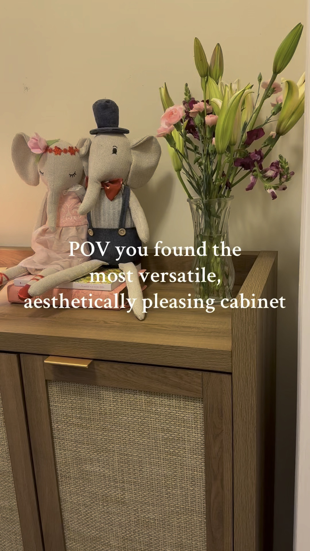 This cabinet is beautiful, great quality and so versatile!

#LTKFamily #LTKHome #LTKSaleAlert