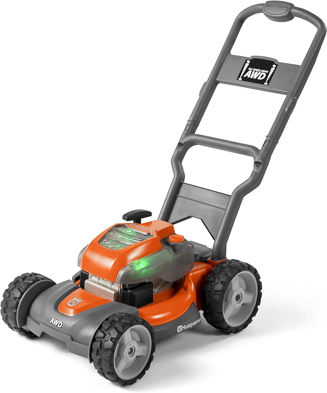 Husqvarna Toy Lawn Mower with Realistic Sounds and Light-Up Engine, Toddler Lawn Mower Toy for Ag... | Amazon (US)