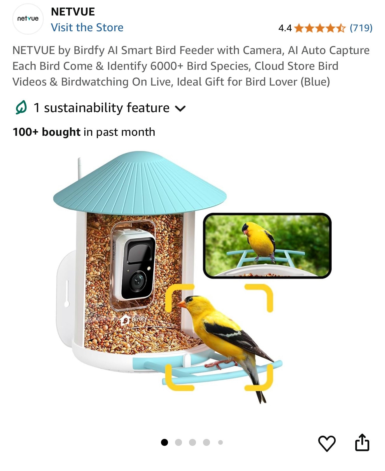You guys, this smart bird feeder is SO COOL! If you’re still looking for a gift for Mother’s Day for your wife, mom, grandma, or whoever, this is such a great and unique idea! Check it out! 

#LTKFamily #LTKGiftGuide #LTKHome