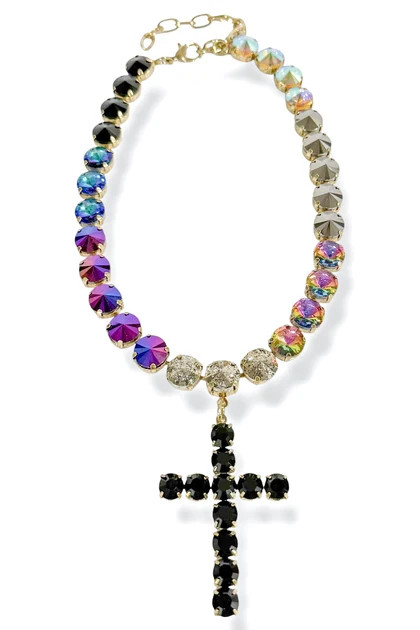 Sienna by TOVA Rome Black Multi Necklace | The Willow Tree