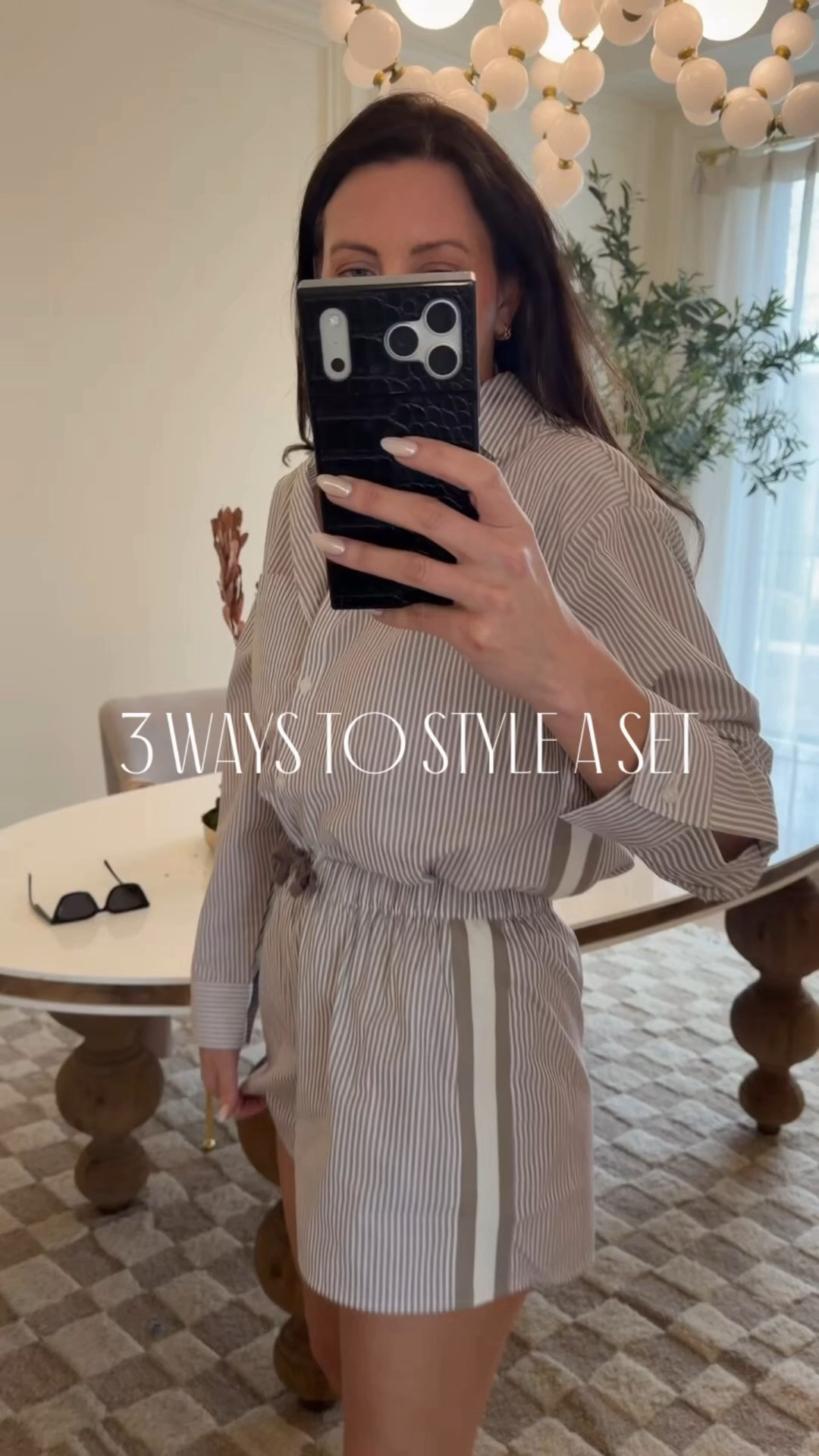 This matching set is the cutest for casual weekends, spring break or style it with an elevated trench for business casual outfit. All  styles 25% off and up!

#LTKmomlife #LTKWorkwear #LTKOver40