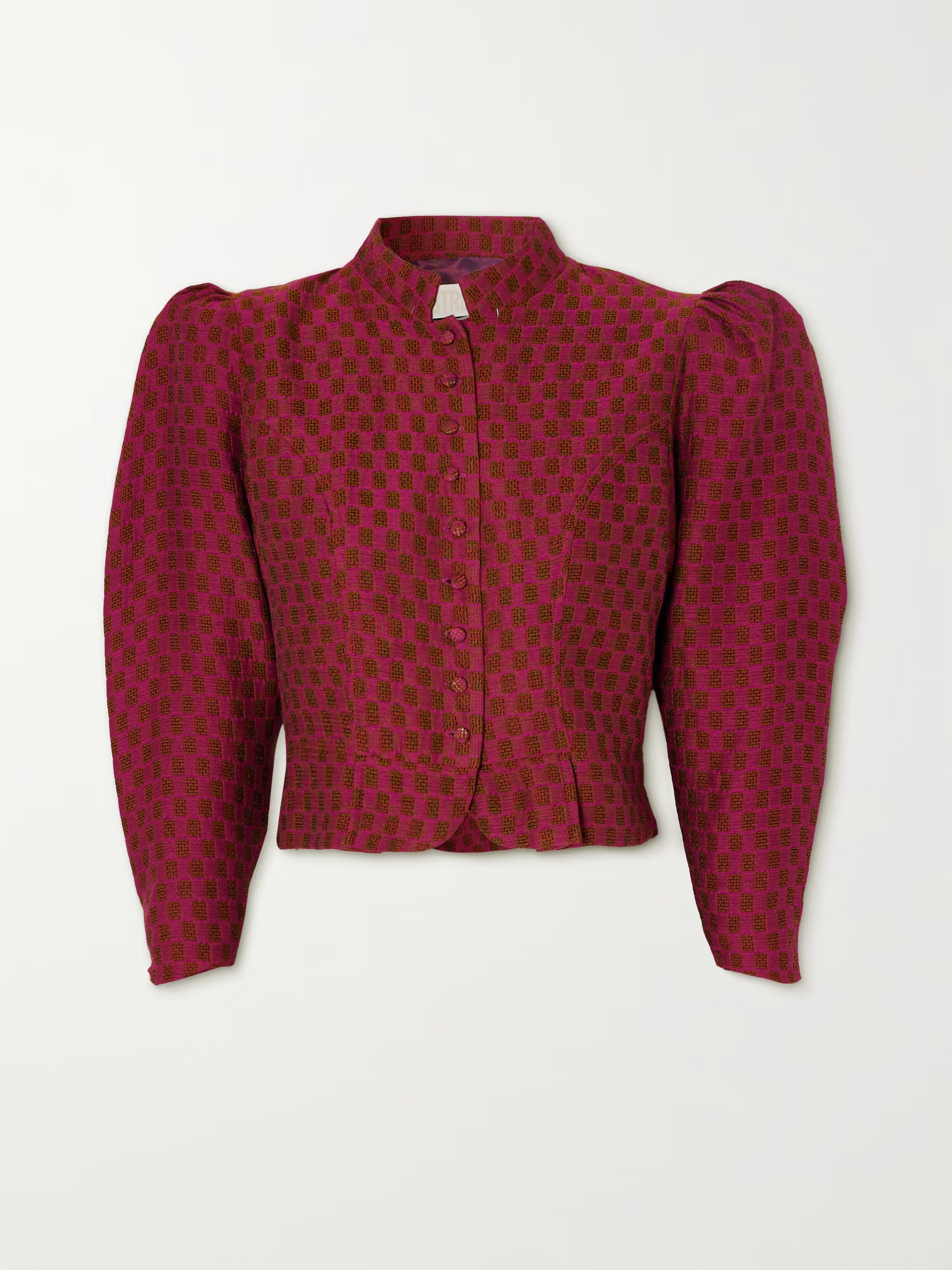 Amoako checked jacquard jacket | NET-A-PORTER (US)