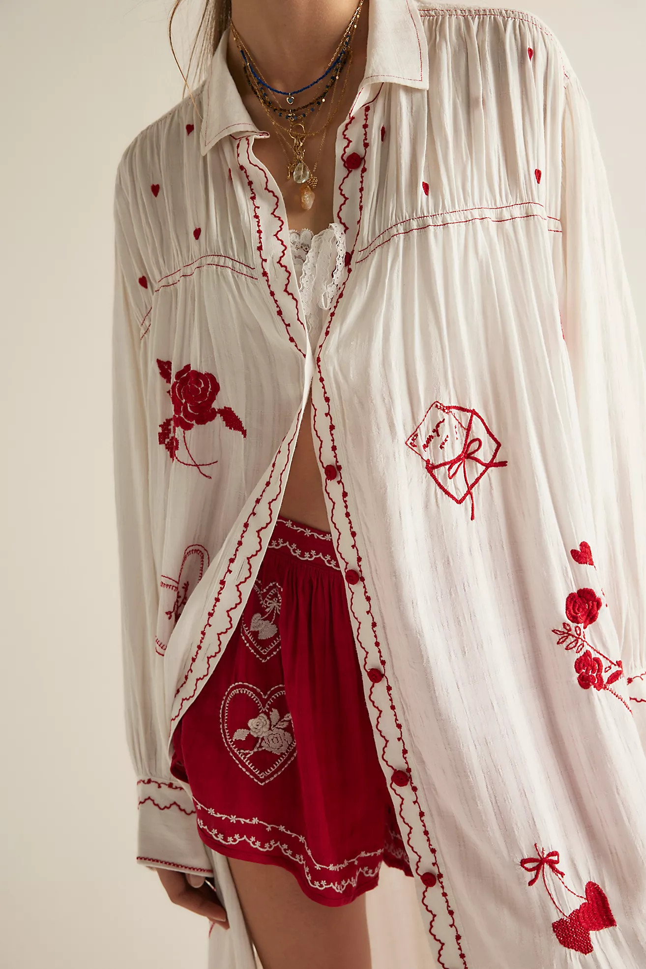 Hopeless Romantic Shirt | Free People (Global - UK&FR Excluded)