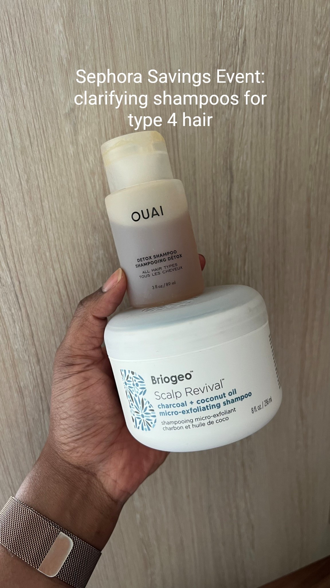 Clarifying shampoo for type 4C hair! Sephora Savings event

#LTKBeauty #LTKFindsUnder50 #LTKSaleAlert