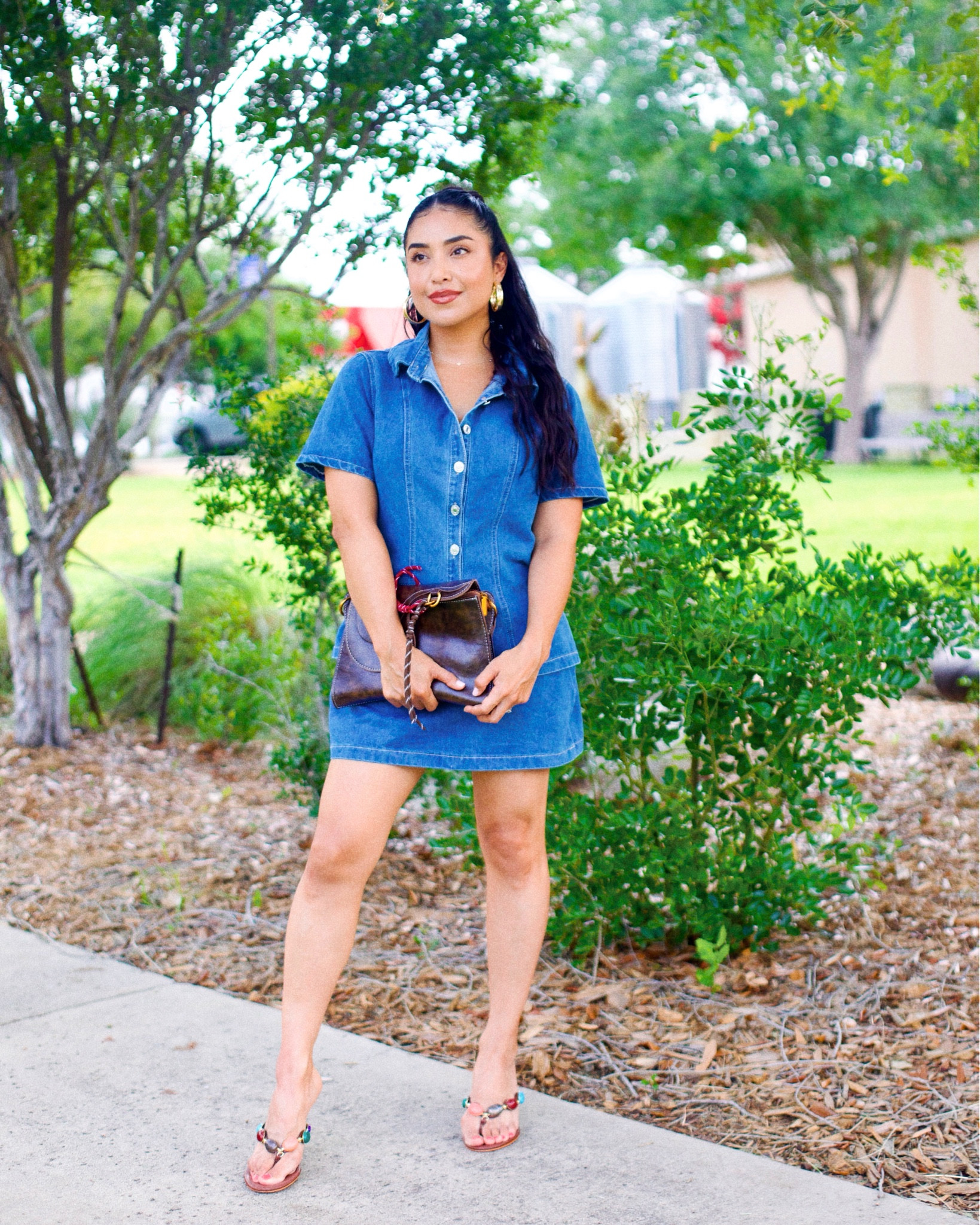 Denim on demon trend with this cute little #Amazon trend 💙