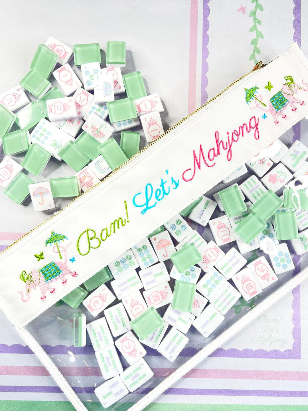 Mahjong Tile Bag - Etsy | Etsy (US)