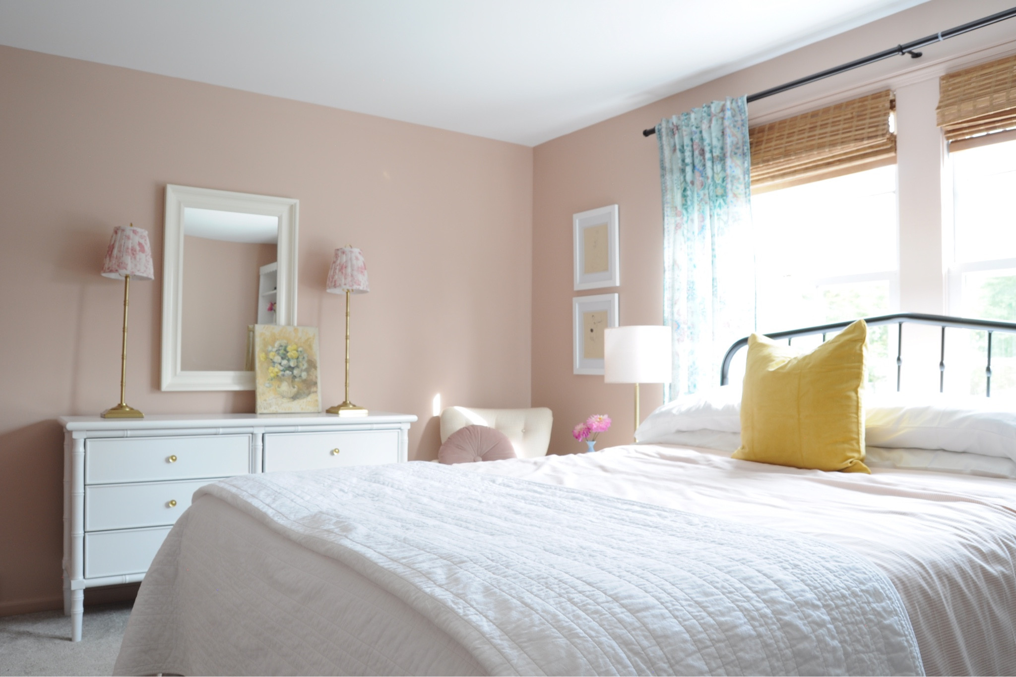 Pink bedroom 

#LTKFamily #LTKHome #LTKStyleTip
