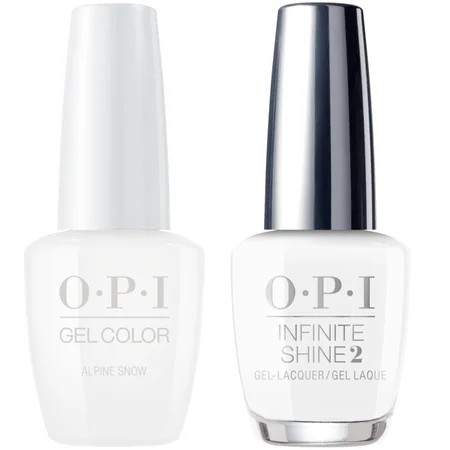 OPI GELCOLOR ALPINE SNOW #L00 + INFINITE SHINE #L00 | Walmart (US)
