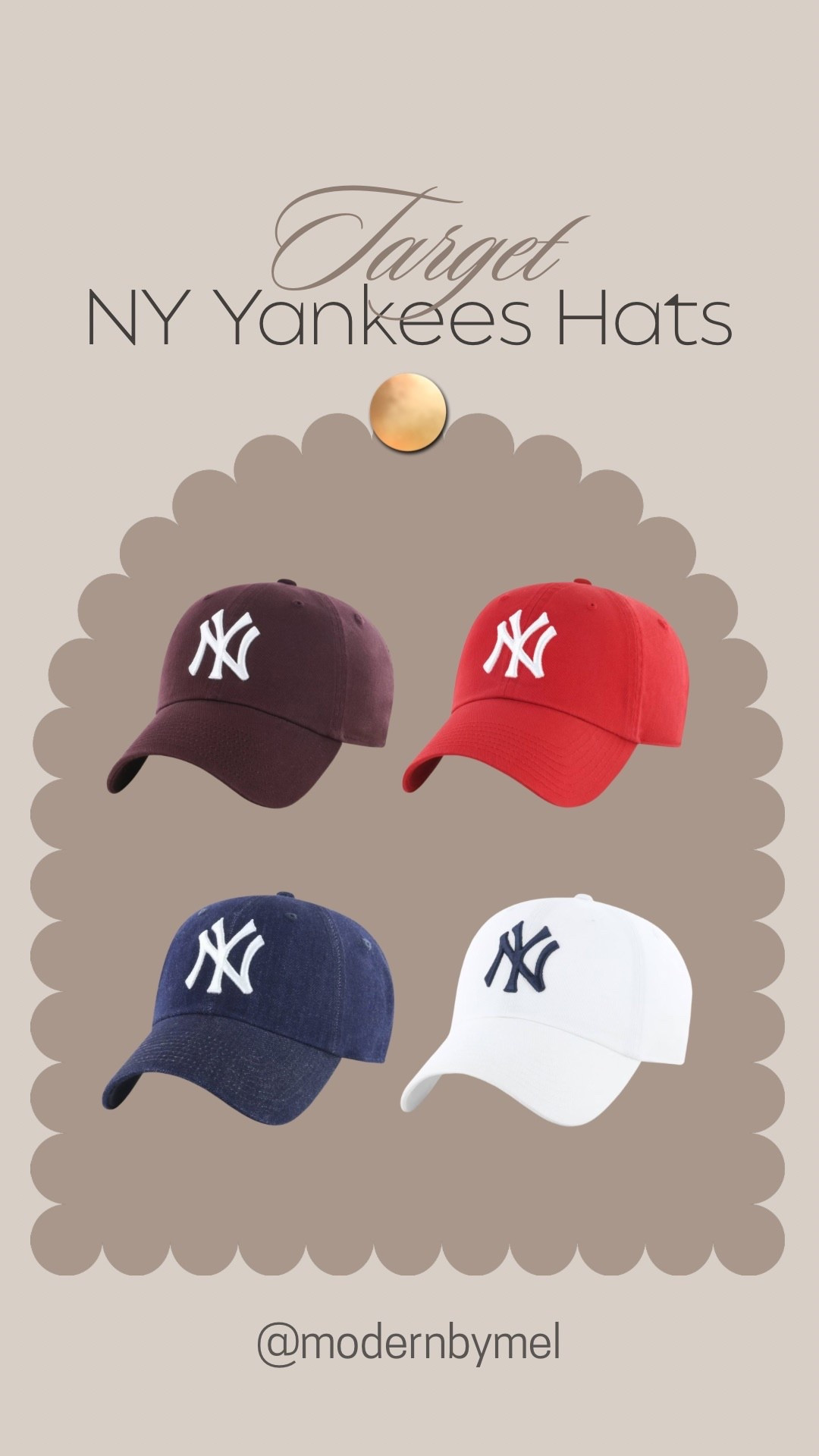 An easy outfit staple for busy moms. These NY Yankees hats from Target finish any look—school drop-off approved.

#LTKootd #LTKActive #LTKmomlife