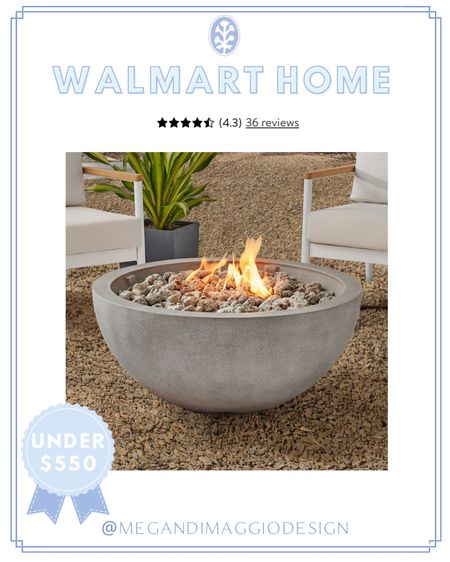 And I love the look of this outdoor fire pit!! Highly rated and would be so cozy around a set of outdoor lounge chairs!! 

#LTKhome #LTKSeasonal #LTKFind
