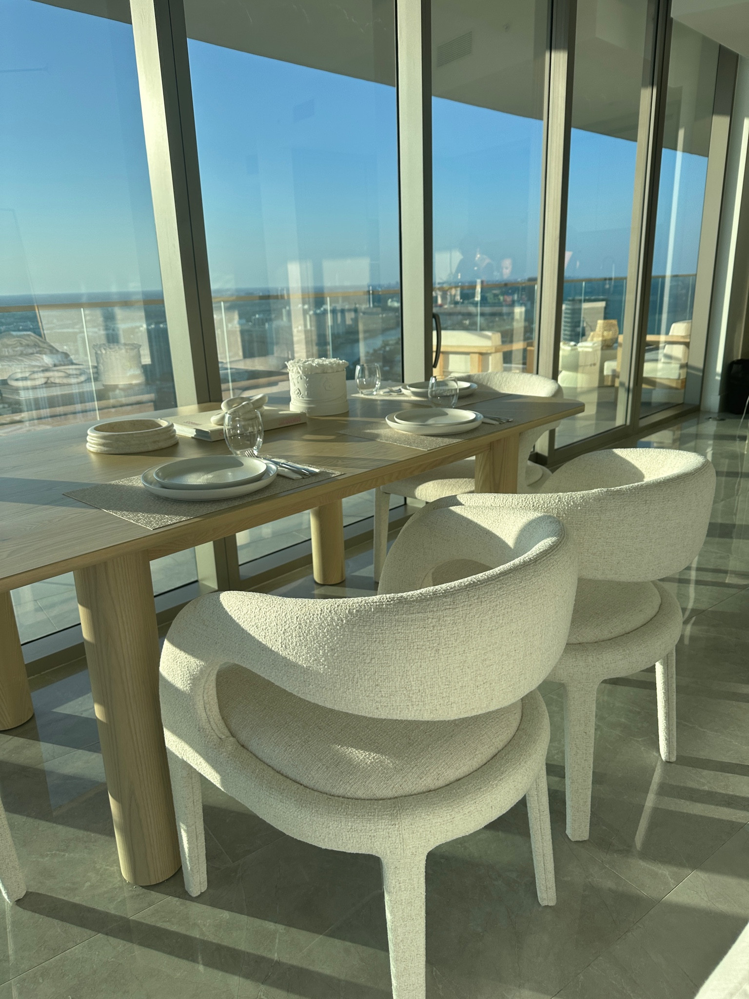 Loving our new dinner table from Lulu and Georgia. It’s the perfect size and looks so great in our dining room. This dishes are a must too, love the color. 

Kitchen table, dinning table, tableware, dinning chairs, home decor, neutral home

#LTKGiftGuide #LTKhome