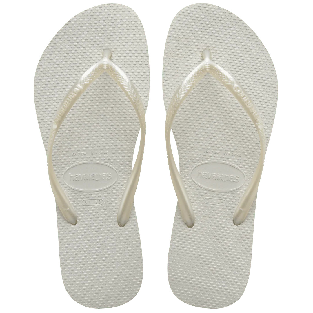 Women's Slim Flip Flops White | Havaianas | Havaianas