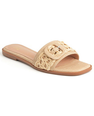 New York & Company Women's Amber Slides Sandals - Macy's | Macy's
