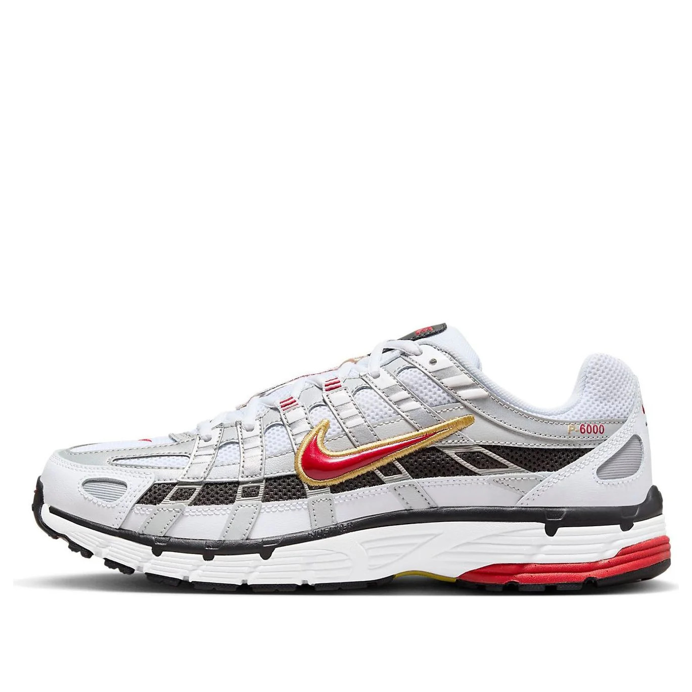 Nike P-6000 'Platinum Varsity Red' CD6404-102 | KICKS CREW