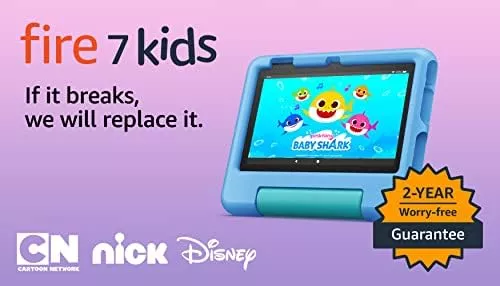 Fire HD 10 Kids tablet, ages 3-7. Top-selling 10 kids