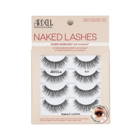 Ardell Multipack Naked Lashes 421 4'S | Walmart (CA)