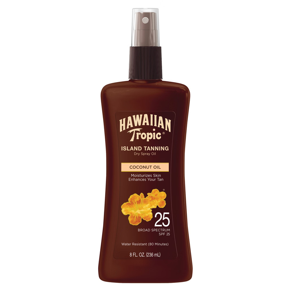 Hawaiian Tropic Tanning Oil Pump Spray - SPF 25 - 8 fl oz | Target