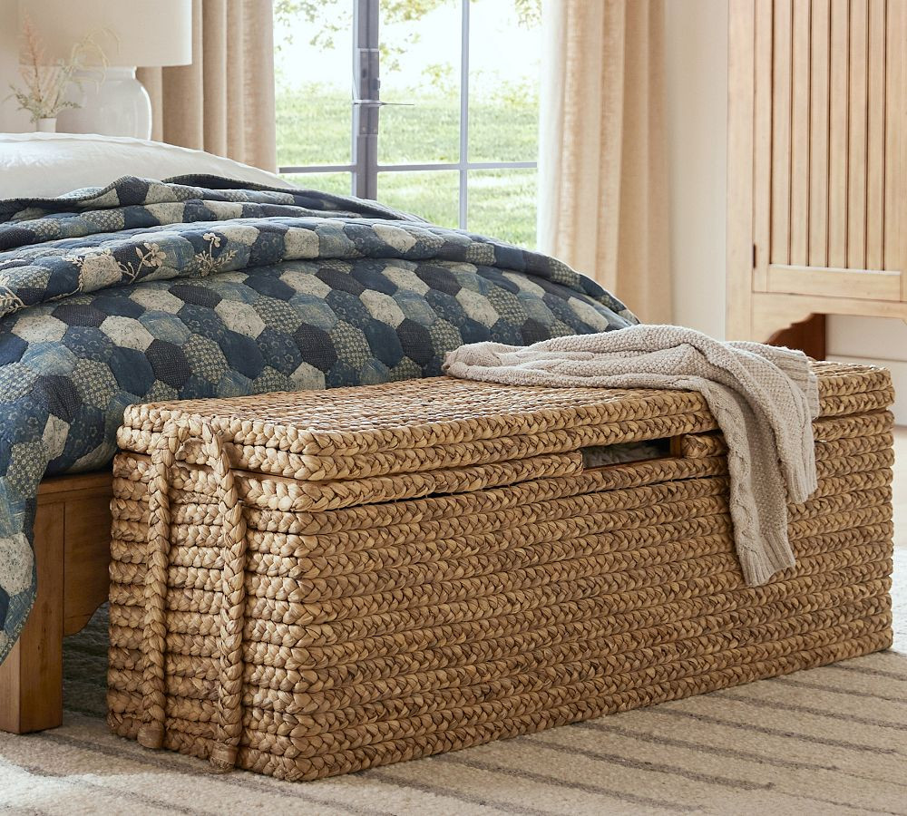 Beachcomber Handwoven Trunk | Pottery Barn (US)