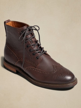 Vernan Leather Boots | Banana Republic | Banana Republic (US)