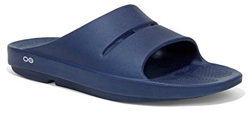 OOFOS Unisex Ooahh Slide Sandal,Navy,15 B(M) US Women / 13 D(M) US Men | Amazon (US)