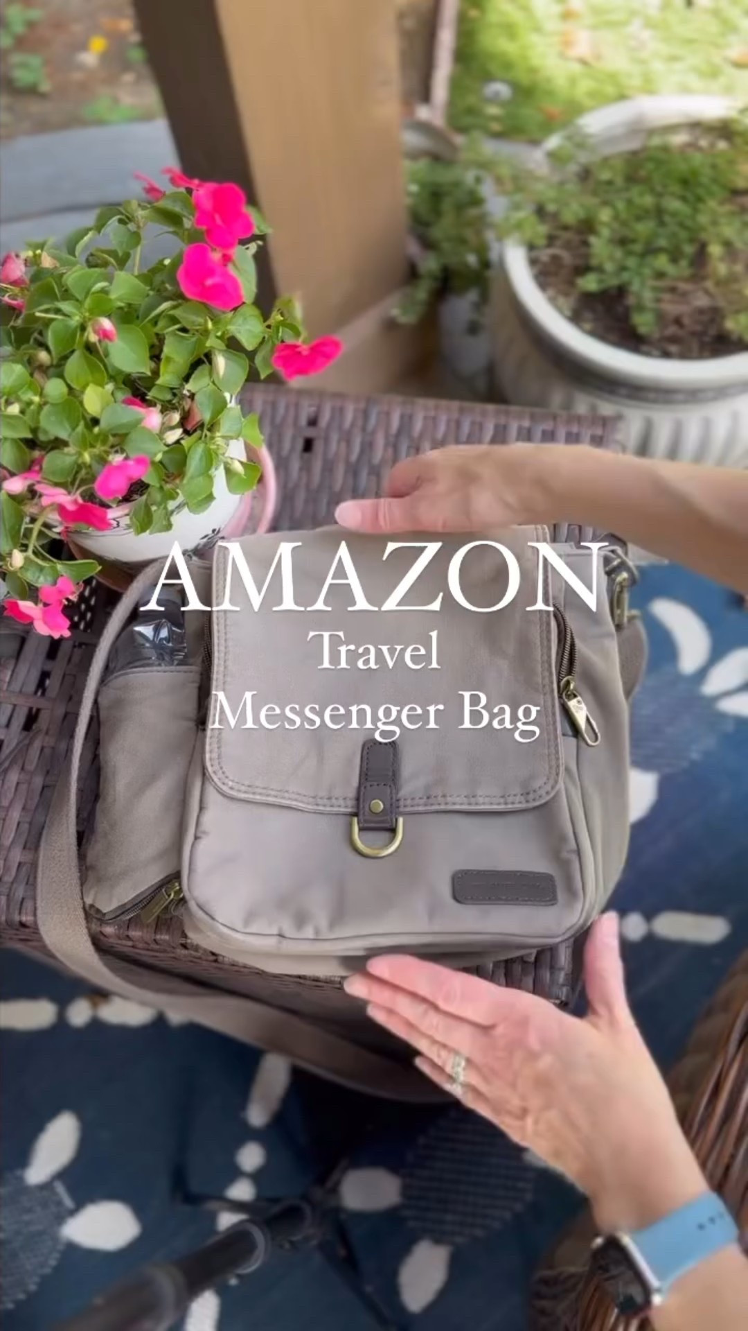 Should you compromise fashion for security while traveling? Absolutely NOT! I’ve found the ideal messenger bag to give you peace of mind while walking out the door like a fashionista! 

Bag features: 
✅zippered compartments with locking clips
✅slash resistant straps
✅RFID pocket

#LTKOver40 #LTKStyleTip #LTKTravel