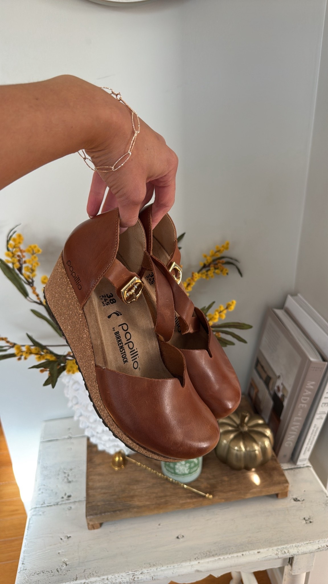 The comfiest wedges for fall
Mary Jane’s from Birkenstock 

#LTKStyleTip #LTKWorkwear #LTKShoeCrush