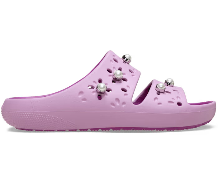 Classic Floral Cutout Elevated Sandal 2.0 | Crocs (US)