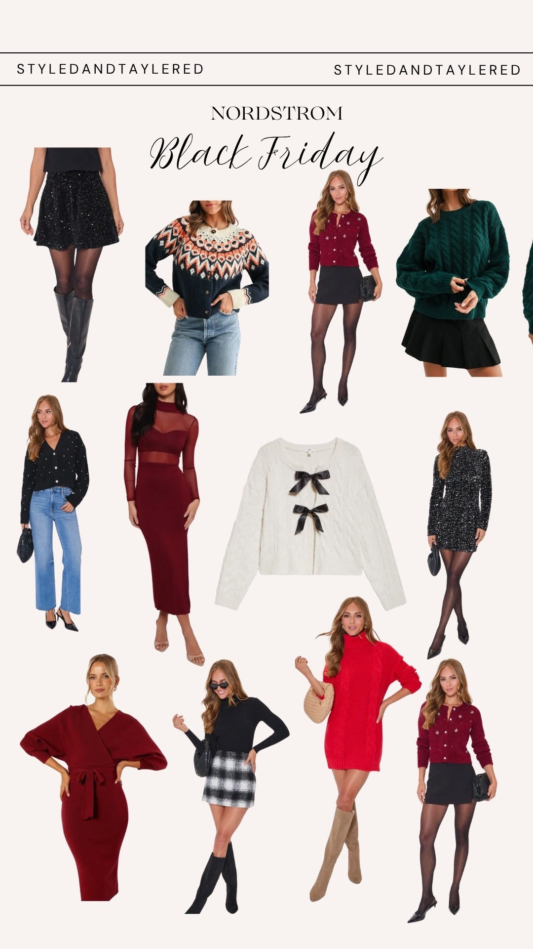 Nordstrom Black Friday deals - holiday outfit inspo! Everything is under $70 👏 

Holiday outfit ideas
Holiday sweaters
Christmas outfits

#LTKCyberWeek #LTKHoliday