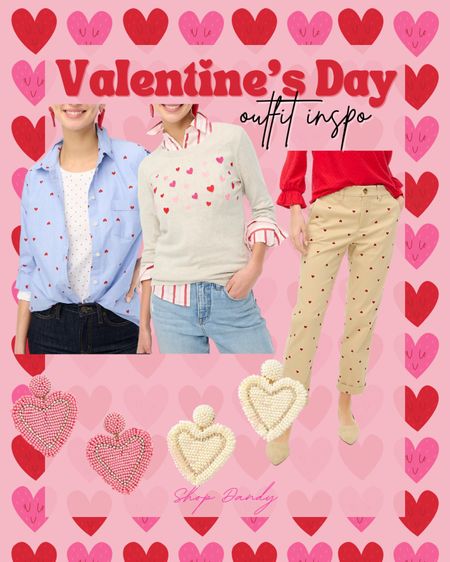 Valentine’s Day Outfit Inspo 
J Crew Factory 

#LTKstyletip #LTKSeasonal #LTKFind
