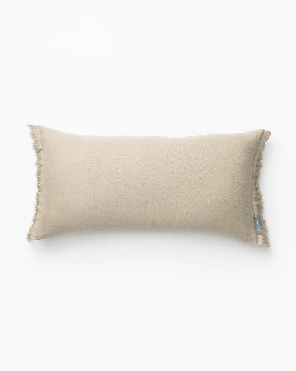 Hazelton Mushroom Fringed Pillow Cover | McGee & Co.