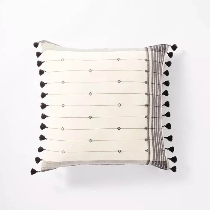 Dobby Striped Throw Pillow - Threshold™ designed with Studio McGee | Target
