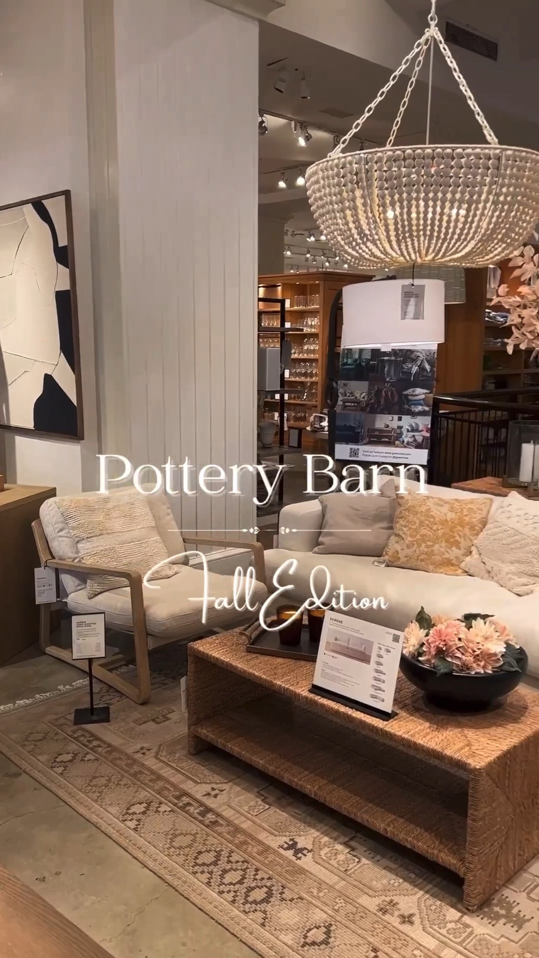 Am I the only one that loves @potterybarn in the fall? All the neutral colors and textures are so fun! Are you ready for fall or still enjoying every bit of summer?🍁😎
.
.
.
.
.
. Follow @chicnycdesign for home, fashion, lifestyle inspiration and for links to products please check out my @ltk.home page! Link in bio! #coffeetablestyling #falldecor #entrywaydecor

#LTKhome #LTKSale #LTKFind