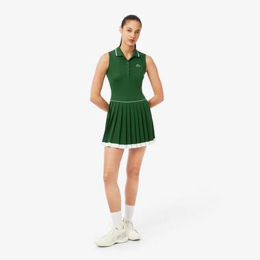 Lacoste Women's Ultra Dry Tennis Heritage Dress - 32 | Lacoste (US)